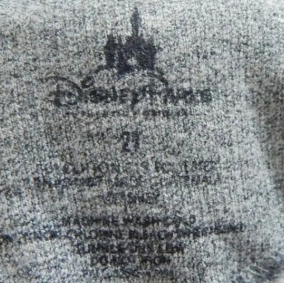 Disney Parks Mickey Mouse Zip Hoodie Sweatshirt - Picture 2 of 3